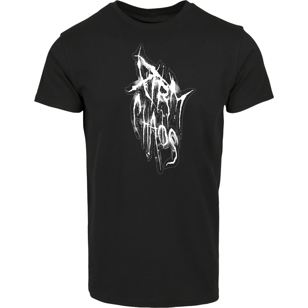Xtrm.Ink Xtrm.Chaos T-Shirt Hausmarke T-Shirt  - Schwarz