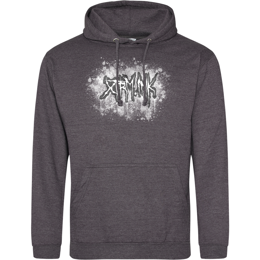 Xtrm.Ink Xtrm.ink Logo Sweatshirt JH Hoodie - Dark heather grey