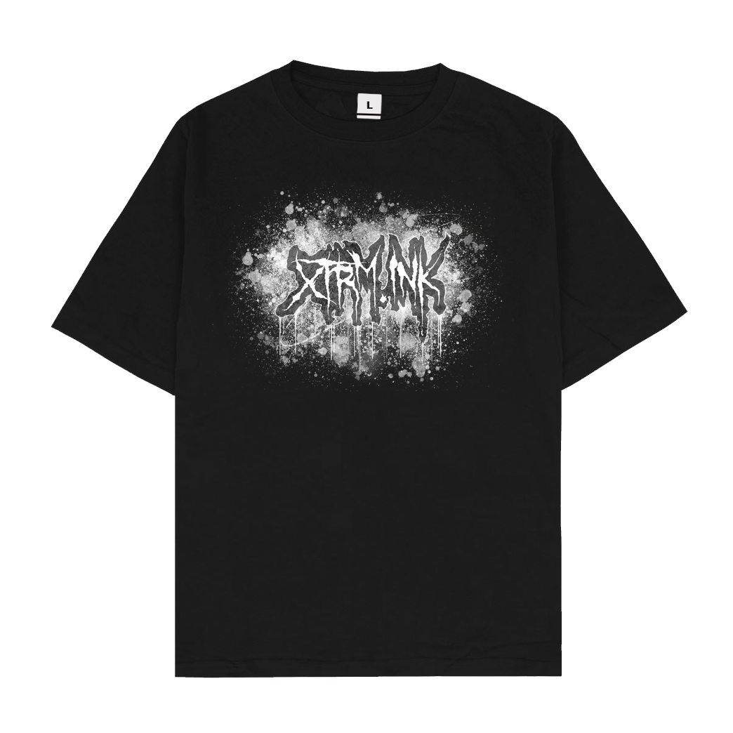 Xtrm.Ink Xtrm.ink Logo T-Shirt Oversize T-Shirt - Schwarz