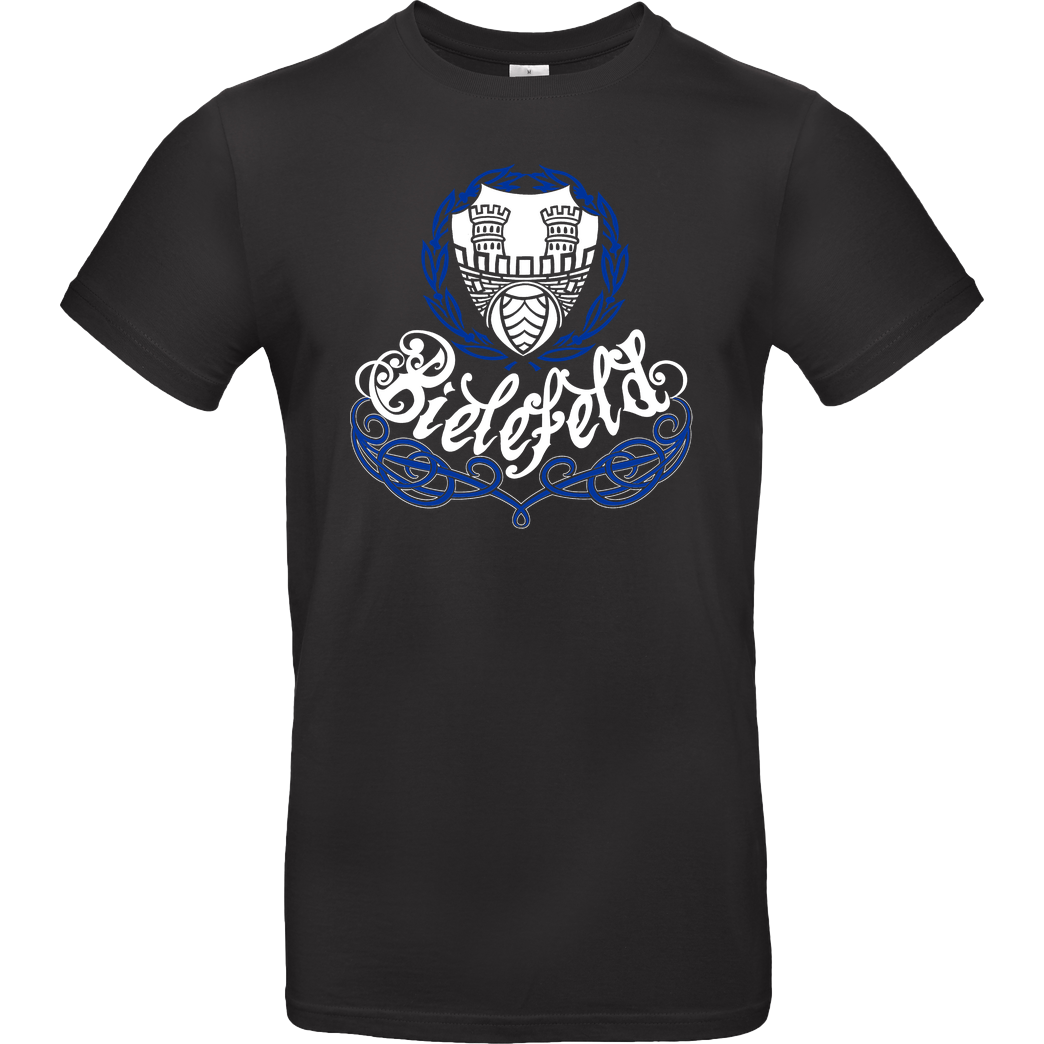 Zoltan von Baronfeind Baronfeind - Bielefeld T-Shirt T-Shirt B&C EXACT 190 - Black