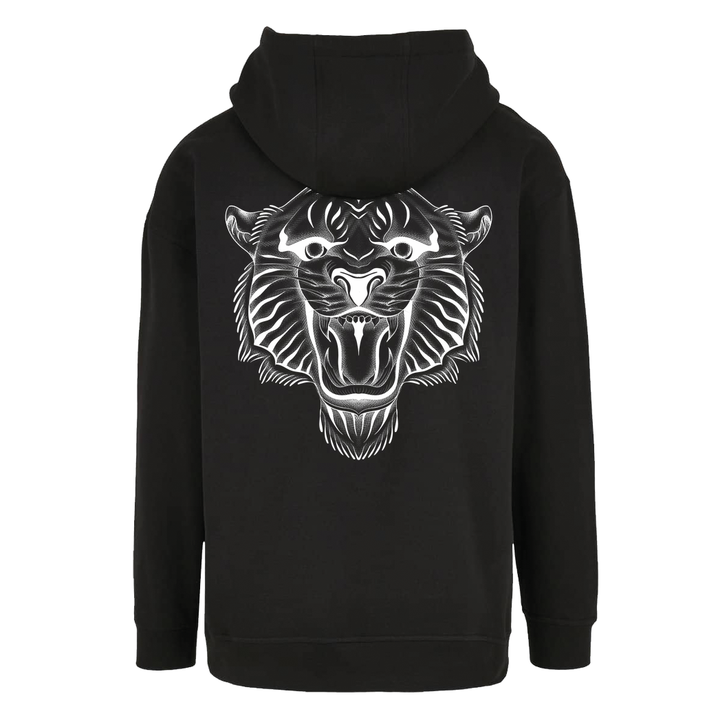 Merculez Tattoo Tiger Hoodie Sweatshirt Oversize Hoodie