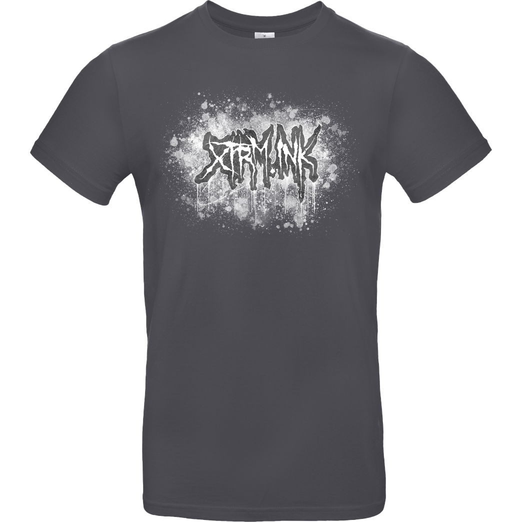 Xtrm.Ink Xtrm.ink Logo T-Shirt B&C EXACT 190 - Dark Grey